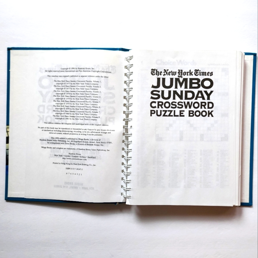 New York Times Crossword Puzzle Books - Picture 4 of 8